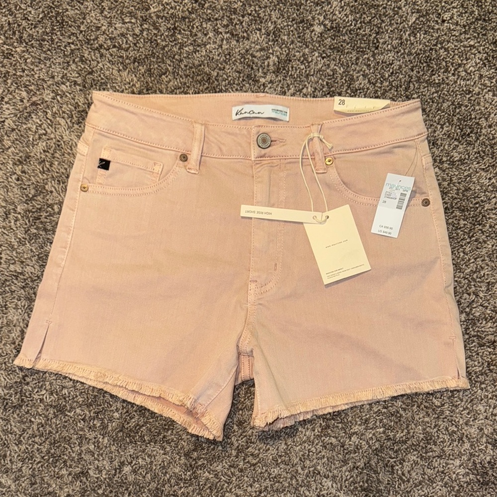 Sz 28 KanCan Pink Women's Shorts NWT